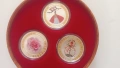 3 броя сребърни монети 1 Oz- Българска роза, Мартеница и Суровачка. , снимка 2