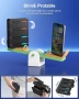 Зарядна станция за Nintendo Switch 2 и порта Joy-Con 4 като ново, снимка 6