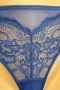 Дамски бикини Hunkemöller, размер S – синя дантела и тюл, снимка 3
