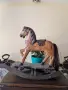 Прекрасна голяма антикварна френска дървена фигура играчка , снимка 2