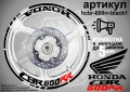 Honda CBR 600 RR кантове и надписи за джанти, снимка 2