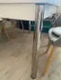 Столове 4 броя комплект и стъклена маса, снимка 8