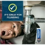 Най-здравото лепило J-B WaterWeld™, ТЕЧНА СТОМАНА, За течове, ВиК тръби, Метал, Керамика и други, снимка 3