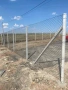 Ограда с циментови колове метален профил пана оградна мрежа врати, снимка 4