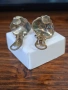Стари, масивни сребърни обеци, снимка 2