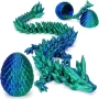 3D принтирана фигурка на дракон в драконово яйце,магнитна, снимка 3