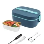 Кутия за храна с метална купа и ел. подгряване 1.5л 12/24V и 220V, снимка 1