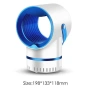 LED лампа против комари; Размер: 12,3 х 19,8 х 10, 8 см; Функция: Комарът попада в 360 градусово зав, снимка 2