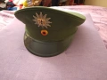 Немска винтидж пожарникарска военна шапка размер 57 нова, снимка 2