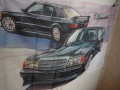 Mercedes Benz 190 E Знаме кола здравата кола дизеловия мотор бензинов двигател немска машина класика, снимка 2