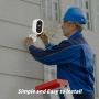 Чисто нов комплект 2 броя безжични 2K охранителни камери Suloron - 4MP, WiFi (2.4G и 5G) 180 дни бат, снимка 8