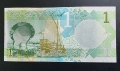 Катар . 1 катарски риал .2016 година . UNC., снимка 2