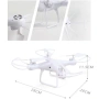 Висококачествен дрон с дистанционно управление X12 - DRON X12, снимка 4