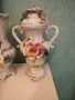 Capodimonte  порцеланов комплект стара ръчна изработка , снимка 2