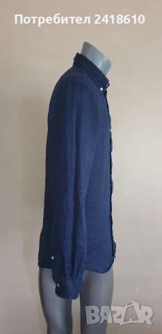 POLO Ralph Lauren Len/ Лен Slim Fit Mens Size S НОВО! ОРИГИНАЛ! Мъжка Ленена Риза., снимка 12 - Ризи - 54873947