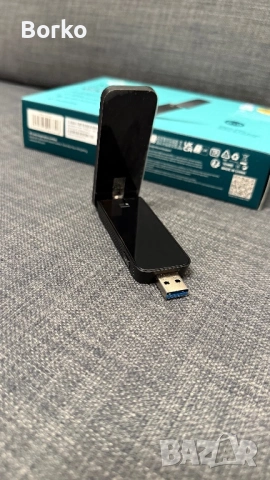 TP-Link AC1300 Wi-Fi USB адаптер, снимка 2 - Мрежови адаптери - 54586630