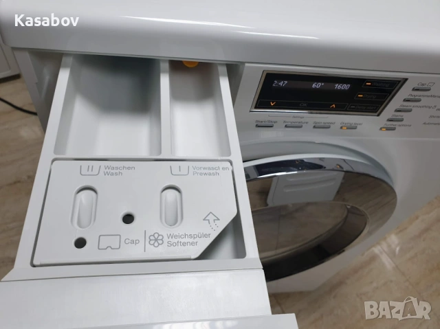 Miele WT1 PowerWash - Пералня със Сушилня Миеле 12м Гаранция, снимка 6 - Перални - 54587410
