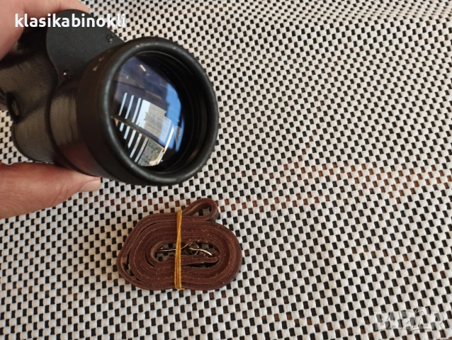 ТОП Немски Рядък Монокъл Carl Zeiss Jena Binoctarmo 7x50 , снимка 11 - Екипировка - 54864923