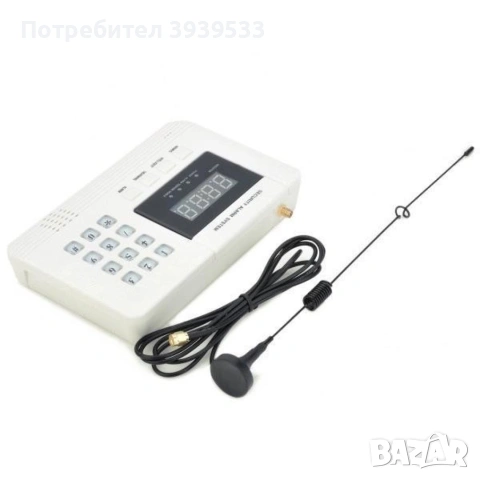 Алармена система с 99 безжични зони PSTN за мобилен и стационарен телефон