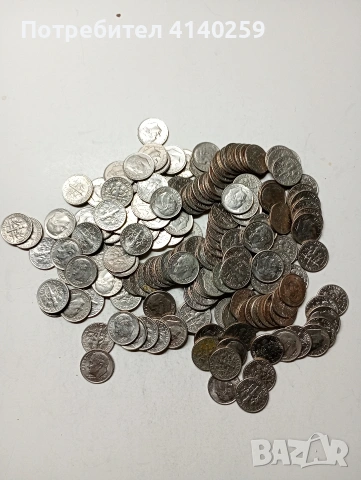 САЩ МОНЕТИ ЛОТ 1 ДАЙМ 