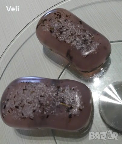 Домашен сапун с лавандула и морска сол , снимка 4 - Други стоки за дома - 54365427