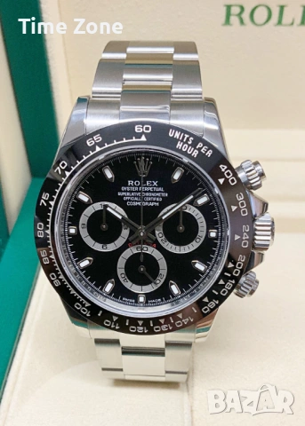 Rolex Cosmograph Daytona 40mm White Gold Grey Dial Automatic Различни Варианти, снимка 15 - Мъжки - 54042817