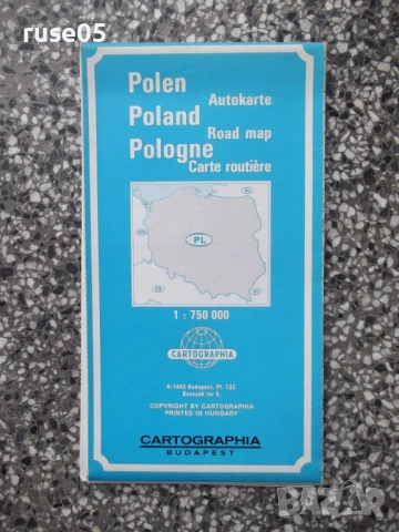 Карта "Polen - Autokarte"