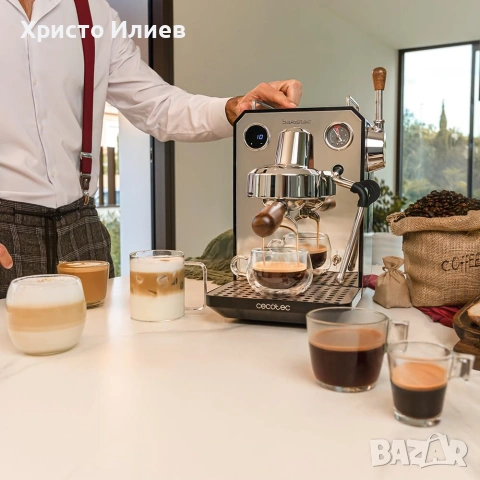 Професионална еспресо кафемашина Cecotec Barista Baristeo Intima , снимка 3 - Кафемашини - 55242610