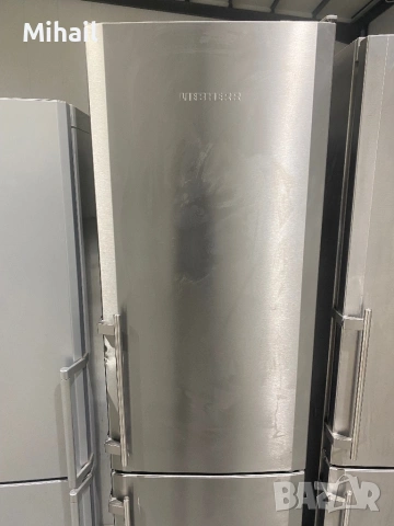 Хладилник с фризер Liebherr INOX 200см, снимка 2 - Хладилници - 54862333