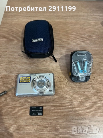 Фотоапарат Sony 10,1 Mp с подаръци