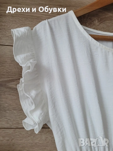 Бяла лятна рокля , снимка 7 - Рокли - 54157972