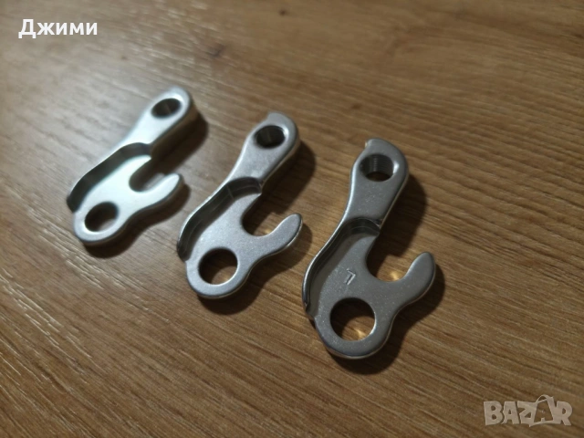 Уши за дерайльор ( оптегач ) на колело / велосипед ухо hanger, снимка 2 - Части за велосипеди - 54664648