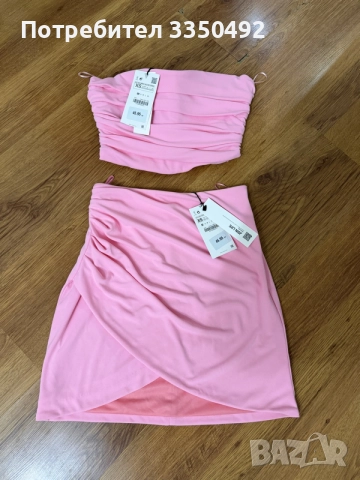 Чисто нов комплект ZARA от 2 части, снимка 2 - Комплекти - 55287883