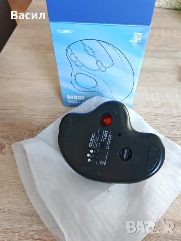Безжична Геймърска Мишка Nulea M501, снимка 2 - Клавиатури и мишки - 55617712