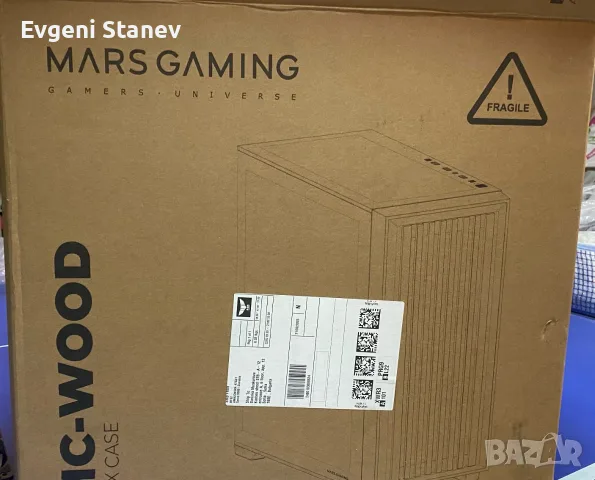 Mars Gaming MC-Wood, ATX PC Case, снимка 8 - Геймърски - 55627621