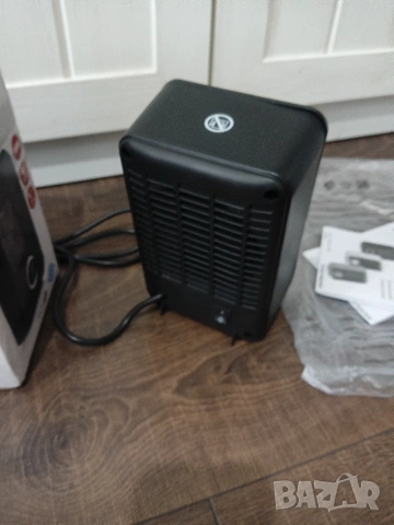 Мини вентилаторна печка - духалка 500W, с регулиране, снимка 4 - Отоплителни печки - 55215815