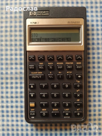 финансов калкулатор Hewlett - Packard 17Bll, снимка 3 - Друга електроника - 54461434