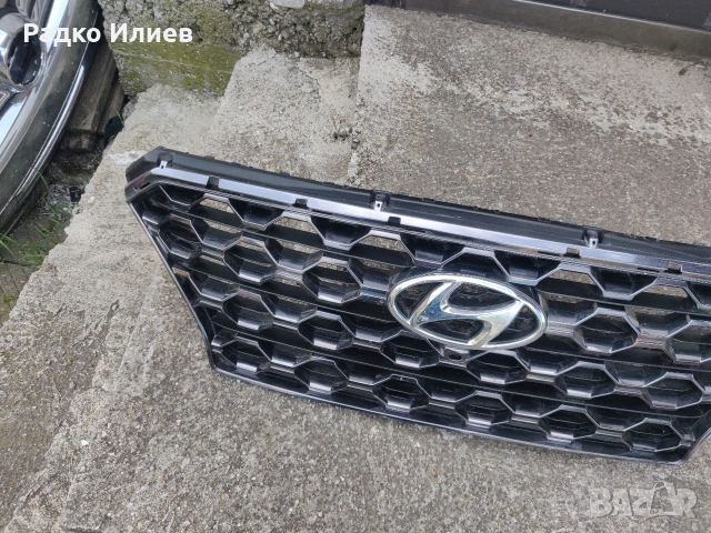 Предна Голяма Решетка за Hundai  Santafe 2018--2020 г., снимка 7 - Части - 54493580