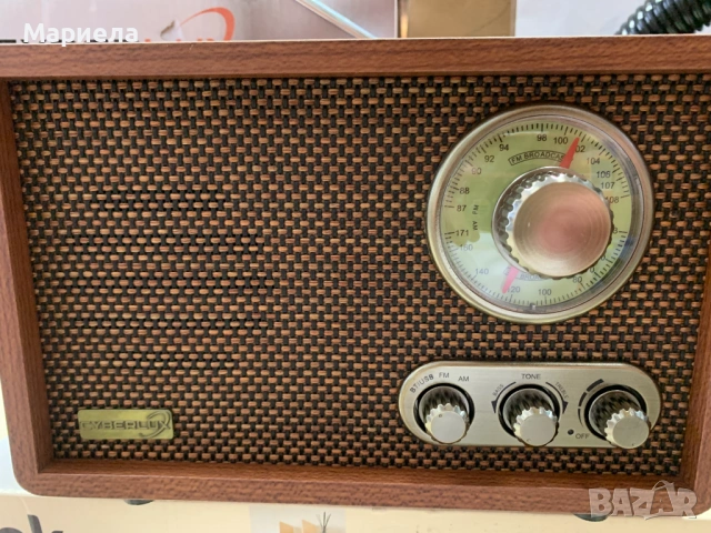 Cyberlux CL-3080 Ретро радио, снимка 10 - Радиокасетофони, транзистори - 54591575