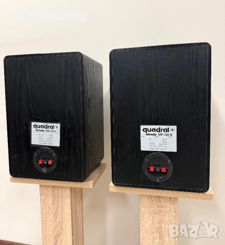 Винтидж трилентови букшелф тонколони Quadral SM 120 II - 80-120W - 4/8 ома🔈, снимка 5 - Тонколони - 54477317