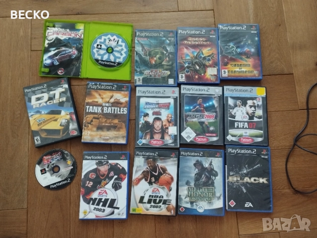 PlayStation 2slim с два джойстика и 15 игри, снимка 7 - PlayStation конзоли - 55645762