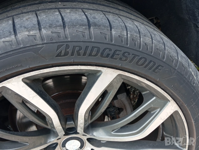 4 Бр.5Х120Х21-ЛДЖ+ГУМИ СПОРТ ПАКЕТ - 285/35/21-325/30/21 - BRIDGISTONE ЗА BMW-X-5;X-6;X-7 И ДРУГИ, снимка 9 - Гуми и джанти - 54440669