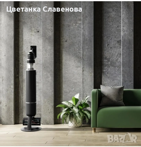 Безкабелна прахосмукачка Samsung Bespoke Jet 730 W, 2 батерии 160 мин. работа, VS28C97B7QK/WD, снимка 3 - Прахосмукачки - 55031707