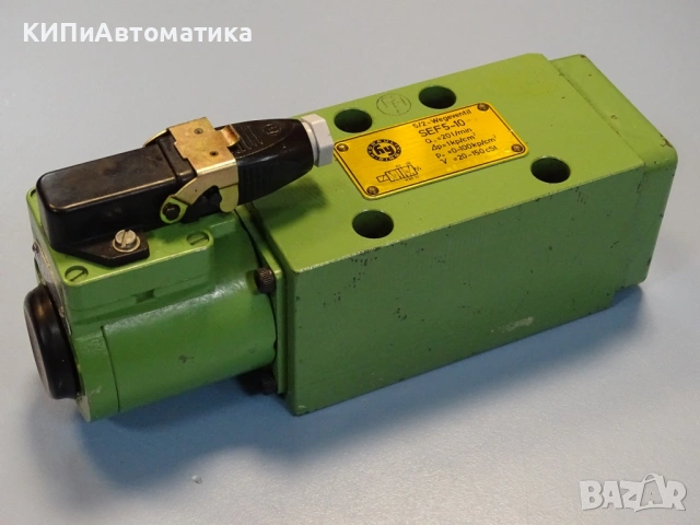Хидравличен разпределител Hydraulik Ring SEF5-10 solenoid directional valve 24VDC, снимка 8 - Резервни части за машини - 54579753