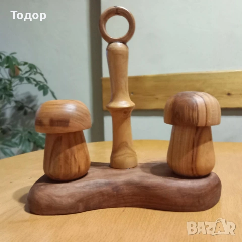 комплект солнички от череша, снимка 2 - Други стоки за дома - 54810351