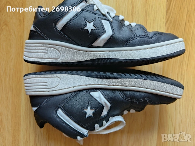 Маратонки converse от естествена кожа размер 38,5, снимка 4 - Детски маратонки - 54389109