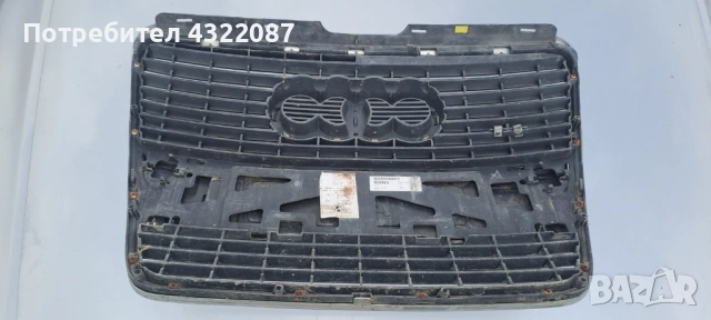 Решетка предна броня Audi A6 C6 3.0 TDI 2006г., снимка 2 - Части - 54590718