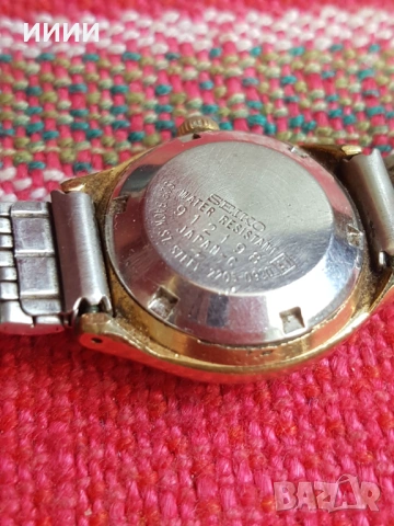 Автоматичен часовник SEIKO с позлата , снимка 2 - Дамски - 54500079