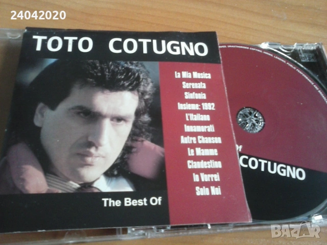 Toto Cotugno - The Best Of оригинален диск