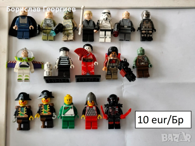 Оригинални лего минифигурки lego star wars /ninjago/ и други, снимка 10 - Образователни игри - 33848004